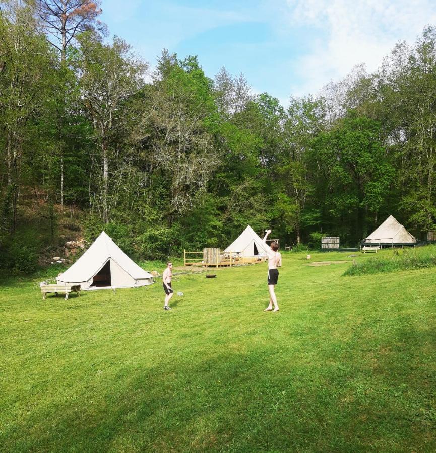 Hotel Belair Le Camping Champagnac-de-Bélair Exterior foto