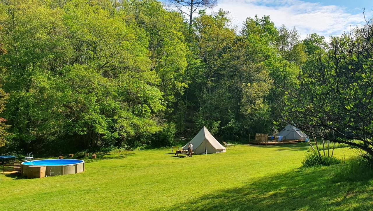 Hotel Belair Le Camping Champagnac-de-Bélair Exterior foto